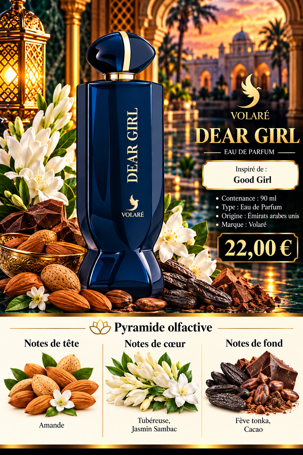Présentation du parfum DEAR GIRL