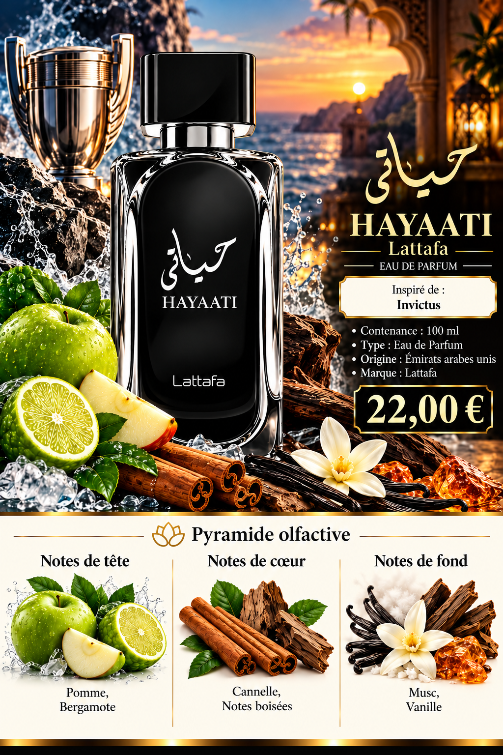 Présentation du parfum HAYAATI